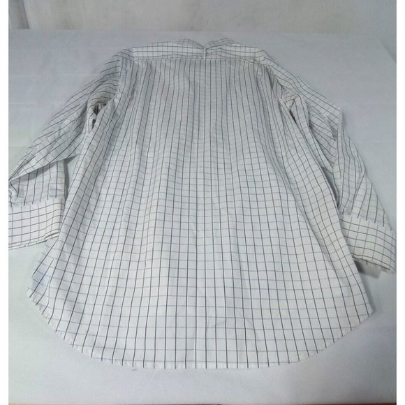 Lincs David Chu Long Sleeve Mens 16 32/33 Button Down Shirt 100% Egyptian Cotton - Picture 2 of 7